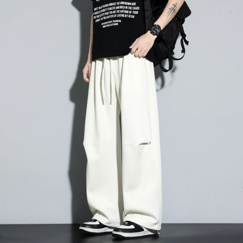 Damen Weite Lagen-Loungehose mit Cargo-Details & elastischem Tunnelzug Drune