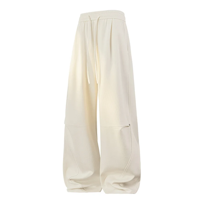 Damen Weite Lagen-Loungehose mit Cargo-Details & elastischem Tunnelzug Drune