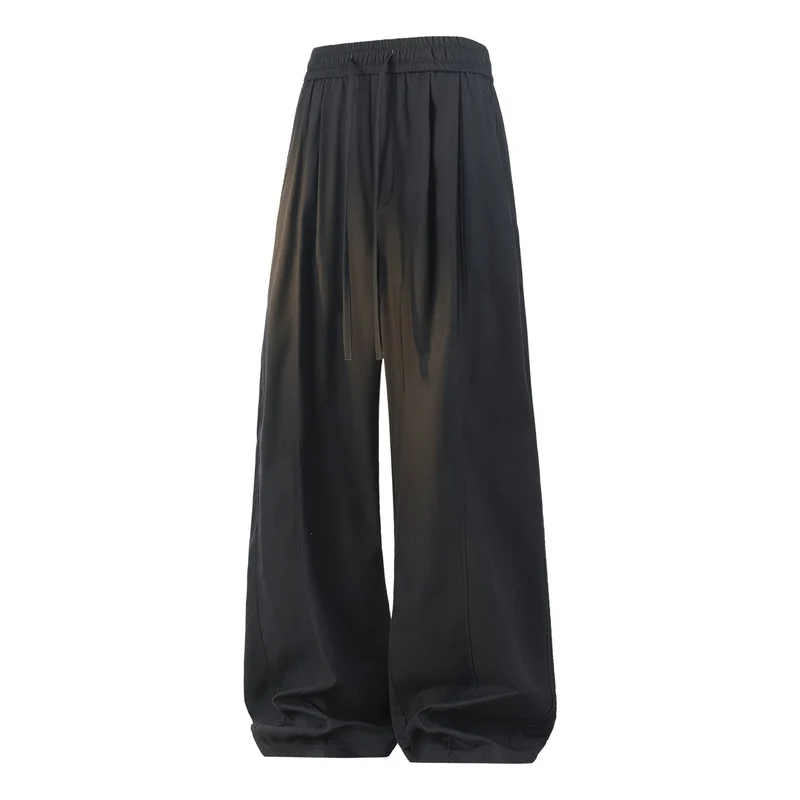 Damen Weite Lagen-Loungehose mit Cargo-Details & elastischem Tunnelzug Drune