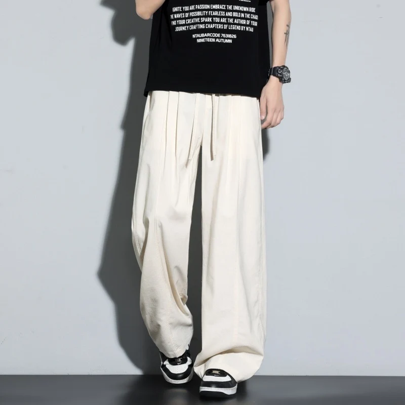 Damen Weite Lagen-Loungehose mit Cargo-Details & elastischem Tunnelzug Drune
