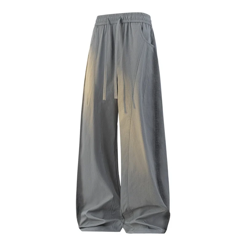 Damen Weite Lagen-Loungehose mit Cargo-Details & elastischem Tunnelzug Drune
