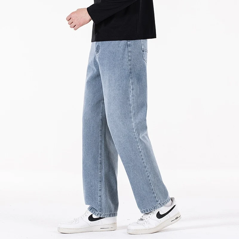 Damen Weite High‑Waist Baggy‑Jeans mit hohem Bund, Five‑Pocket & extra weitem Bein Drune