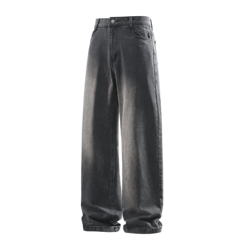 Damen Weite High‑Waist Baggy‑Jeans mit hohem Bund, Five‑Pocket & extra weitem Bein Drune