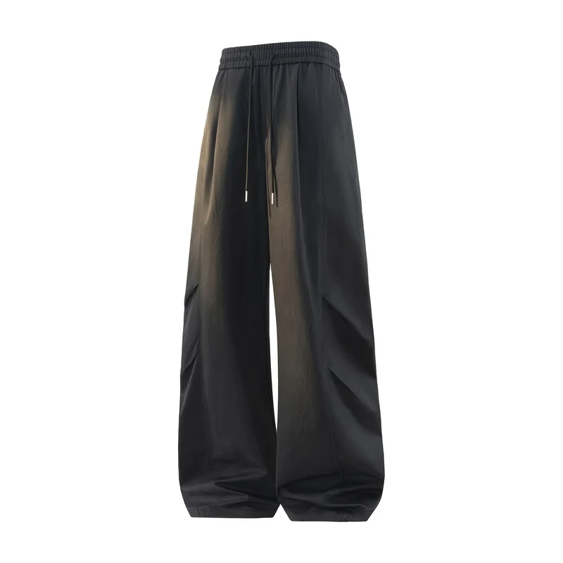 Damen Weite Cargo-Freizeithose mit elastischem Bund, Tunnelzug & Utility-Beintasche Drune