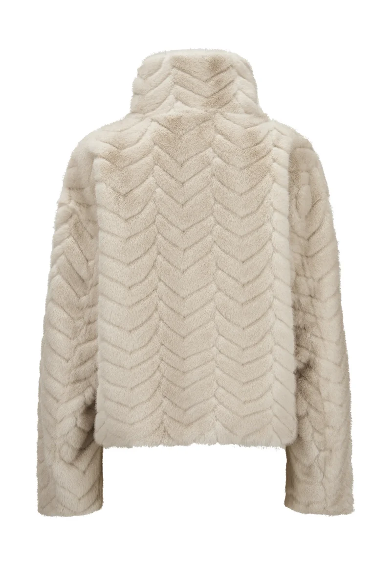 Übergangsjacke DEMI aus Kunstpelz