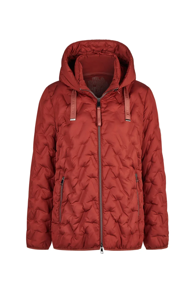 Steppjacke mit Kapuze