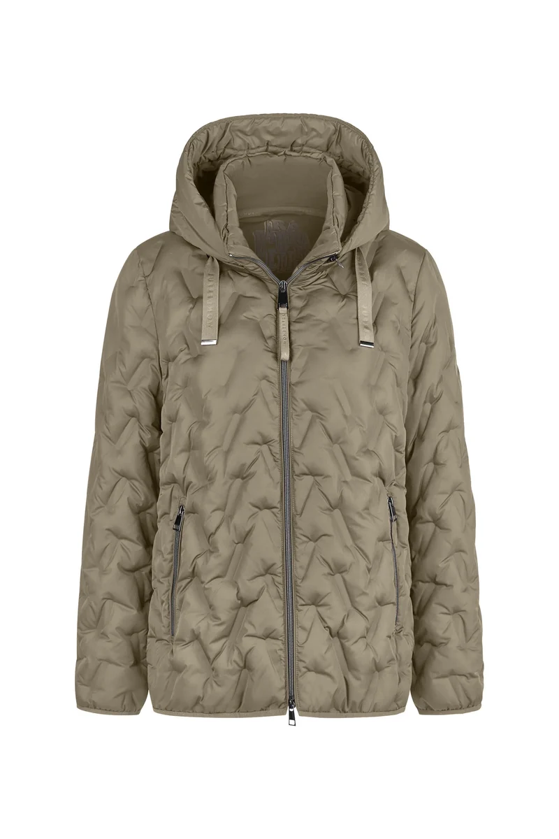 Steppjacke mit Kapuze