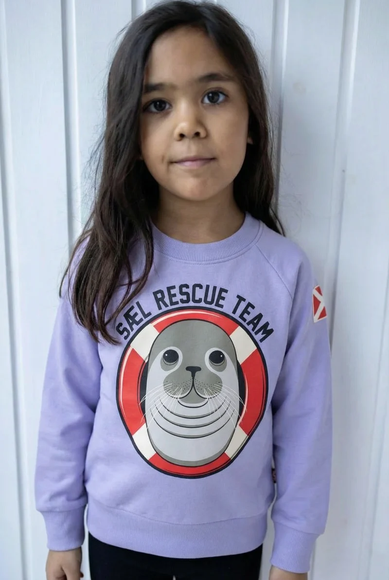 Dyrbellow Sweat Lila SAEL RESCUE