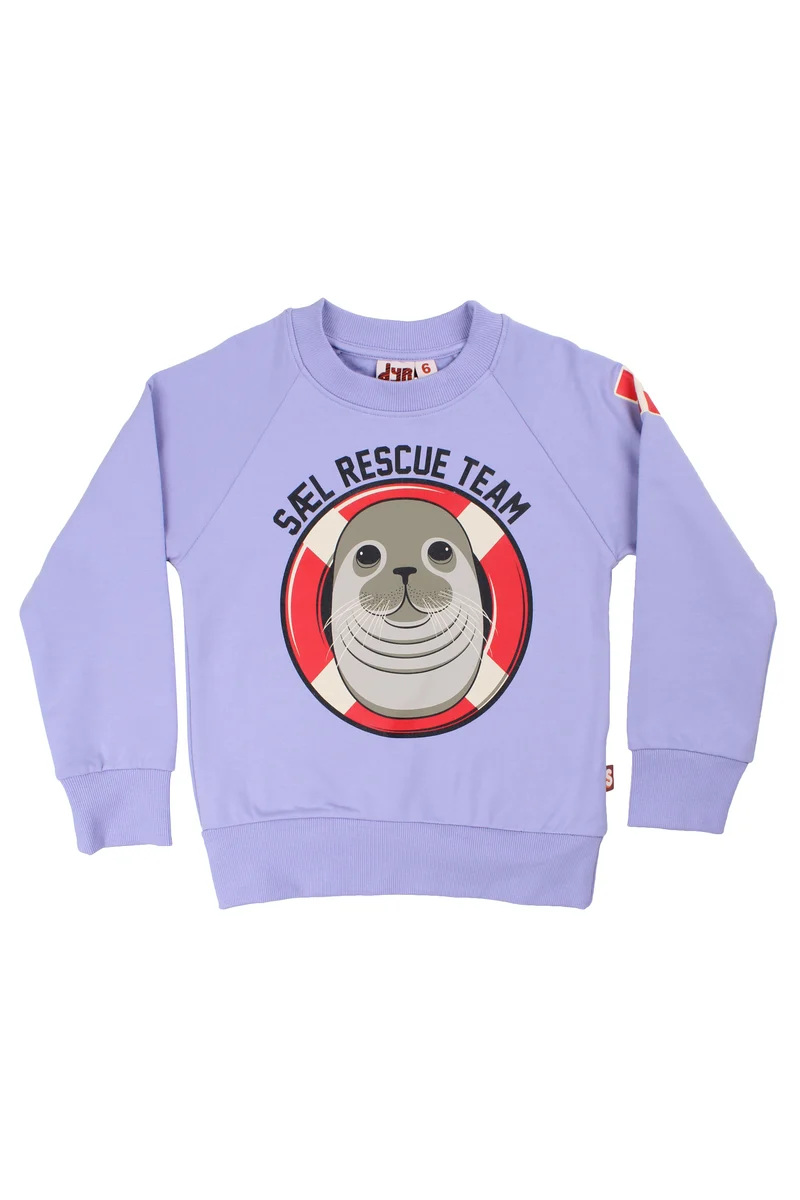 Dyrbellow Sweat Lila SAEL RESCUE