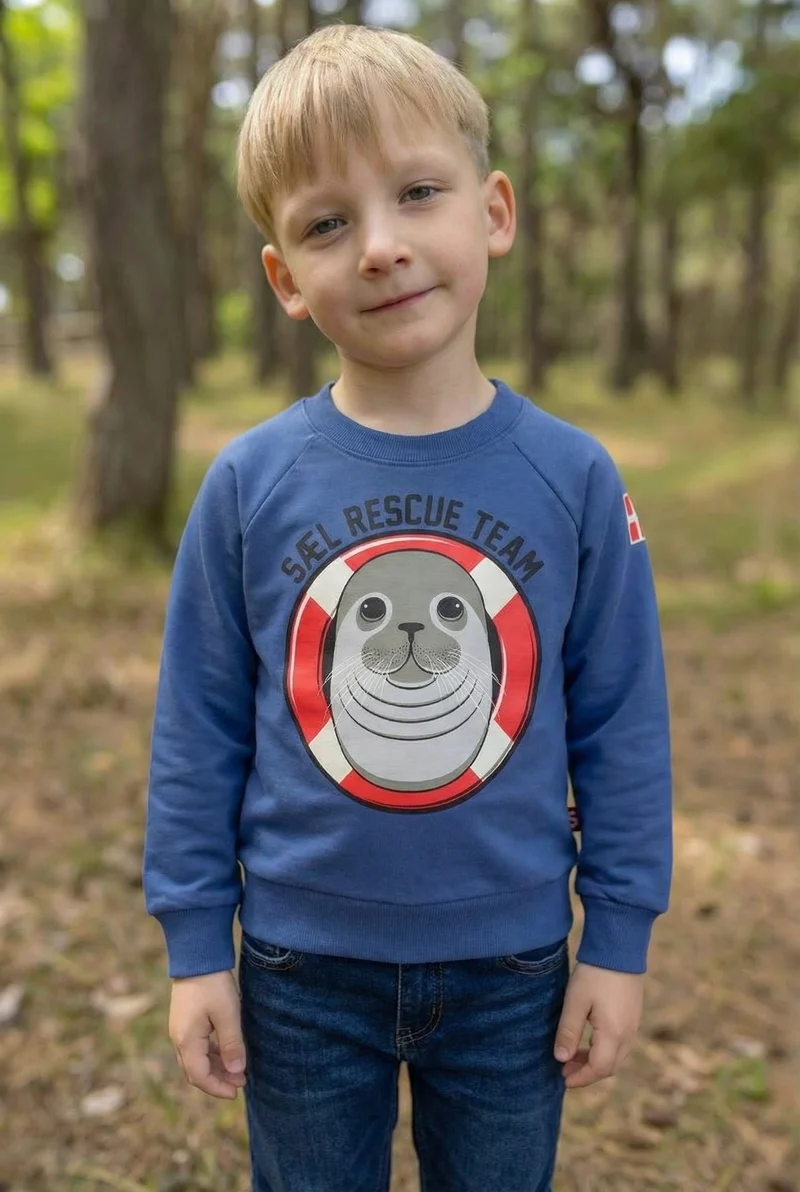Dyrbellow Sweat Skipper Blue SAEL RESCUE
