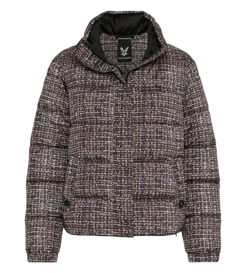 Steppjacke mit Stehkragen