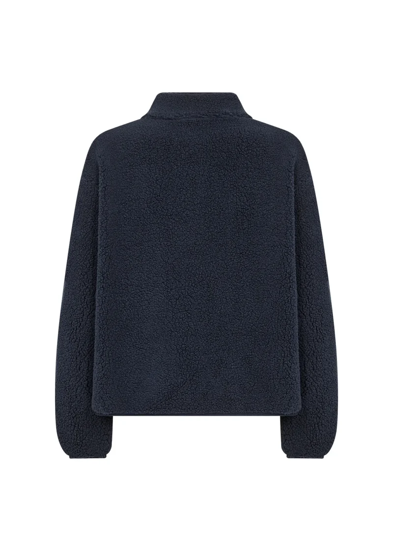 Teddyjacke mit Stehkragen