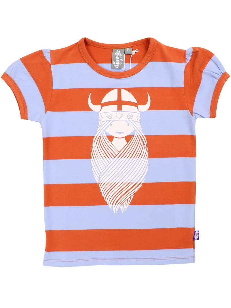 ORGANIC - Danesolbaer Tee Light Rust/Lilla FREJA