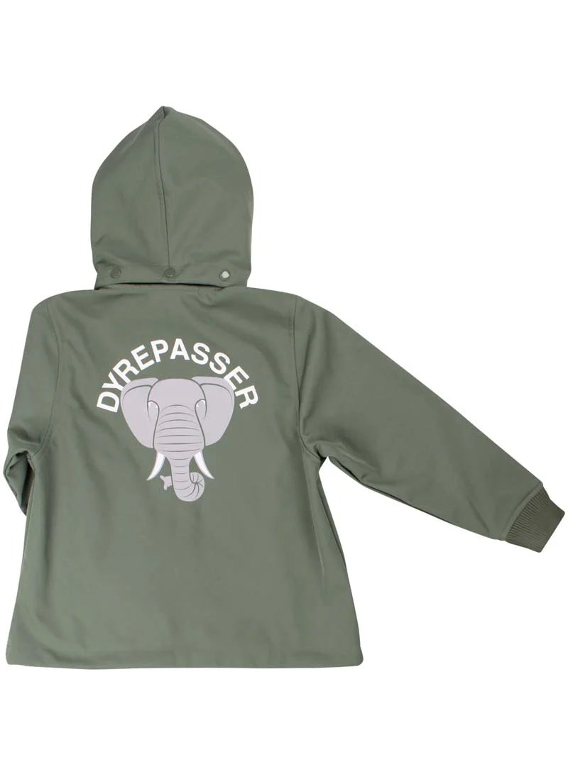 Dyrevild Softshell Dyrepasser Soft Khaki ELEFANT