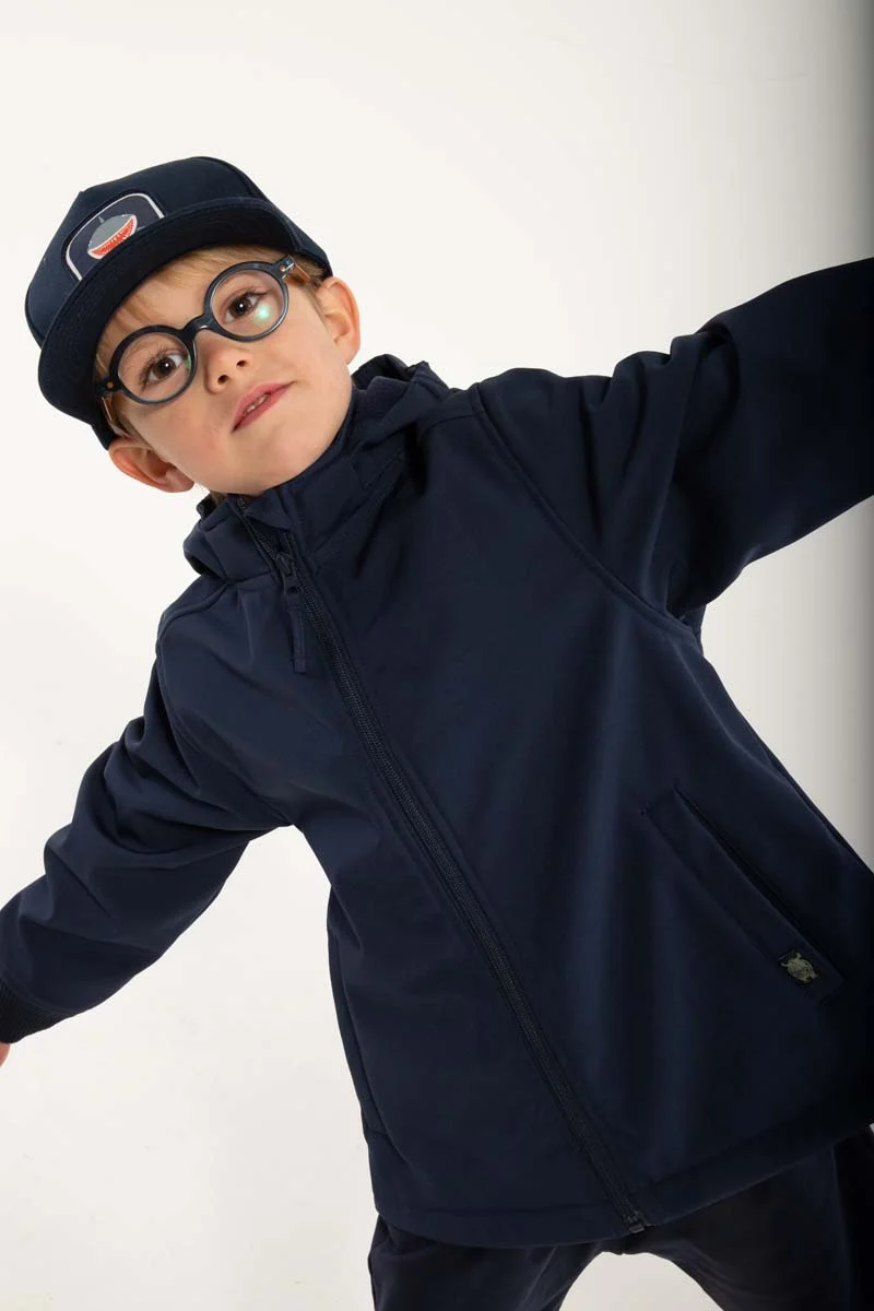 Dyrevild Softshell Dk Navy NAESEHORN