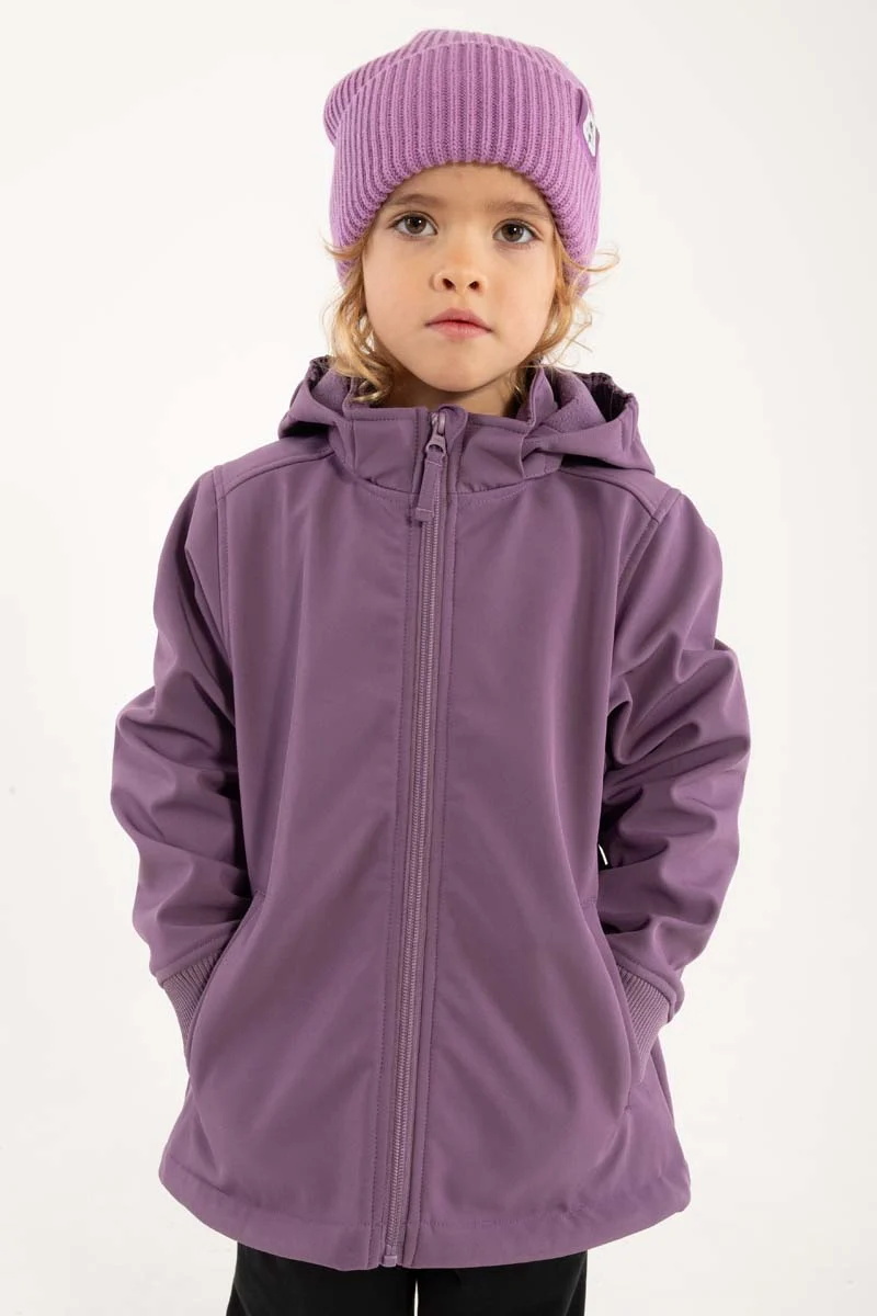 Dyrevild Softshell Lavender SOMMERFUGL