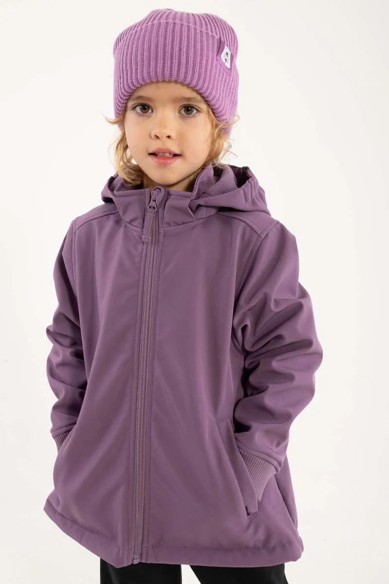 Dyrevild Softshell Lavender SOMMERFUGL