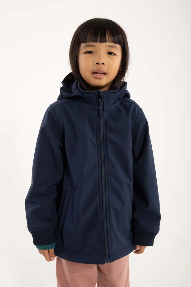 Dyrevild Softshell Dk Navy FLAMINGO