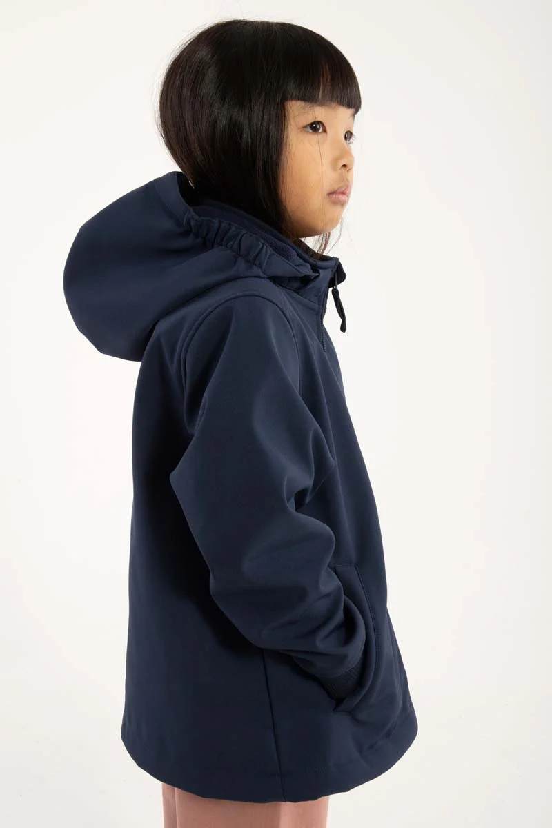 Dyrevild Softshell Dk Navy FLAMINGO