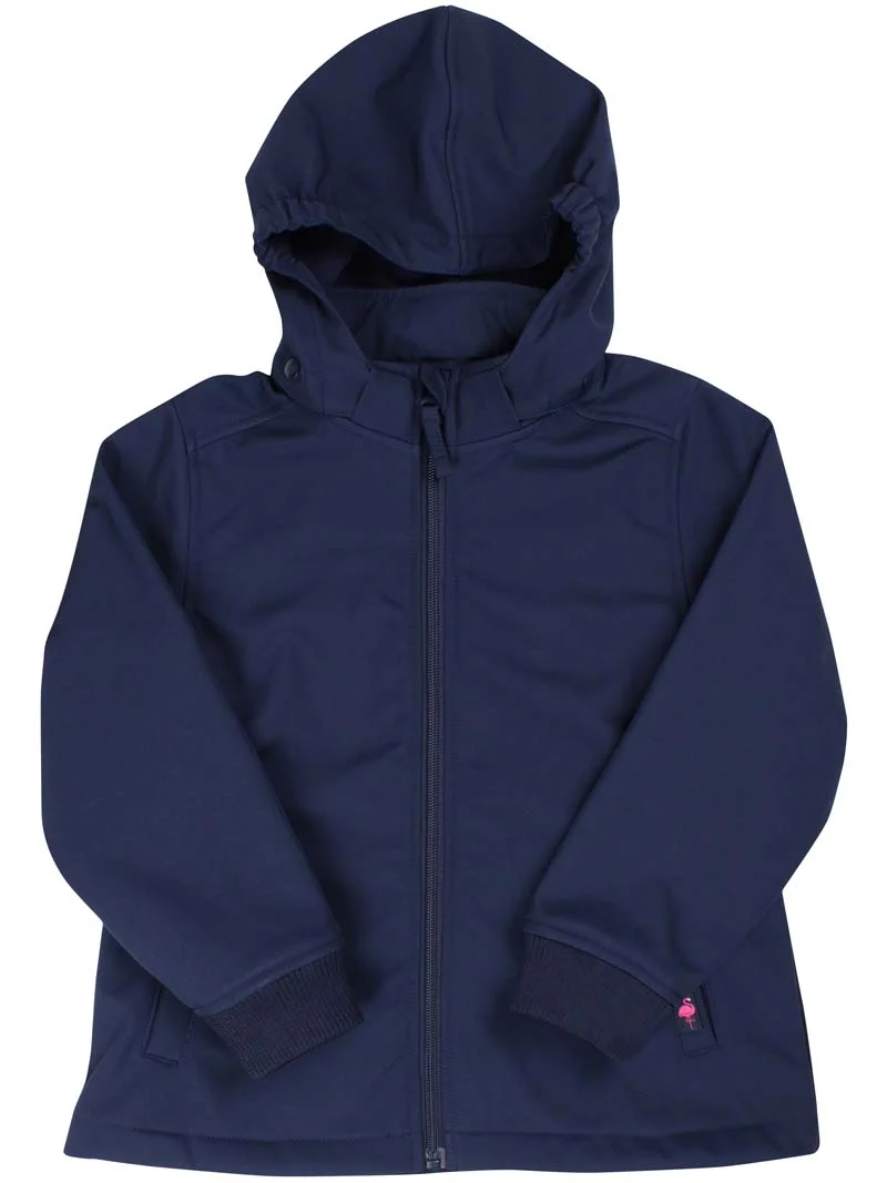 Dyrevild Softshell Dk Navy FLAMINGO