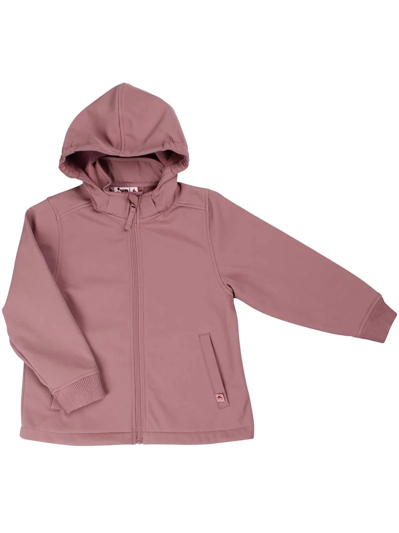 Dyrevild Softshell Dk Rose Beige ROED PANDA