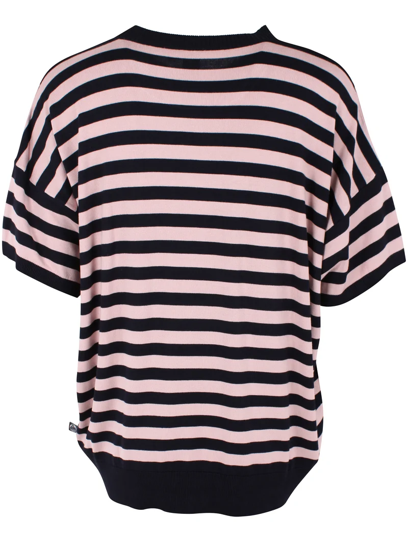 Danesolbad Viscose Tee Dk Navy/Rose Beige