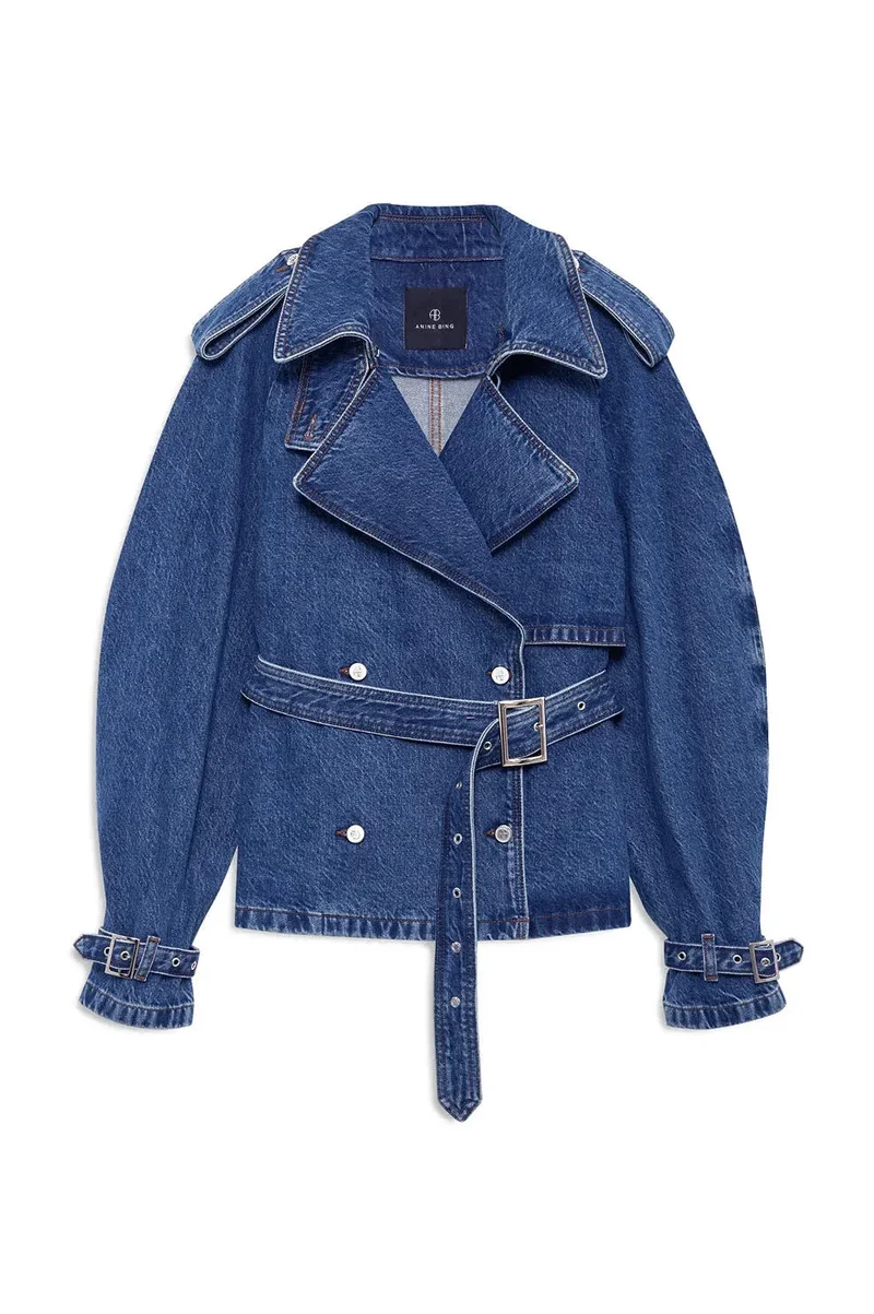 Trench-Jeansjacke PASCALE