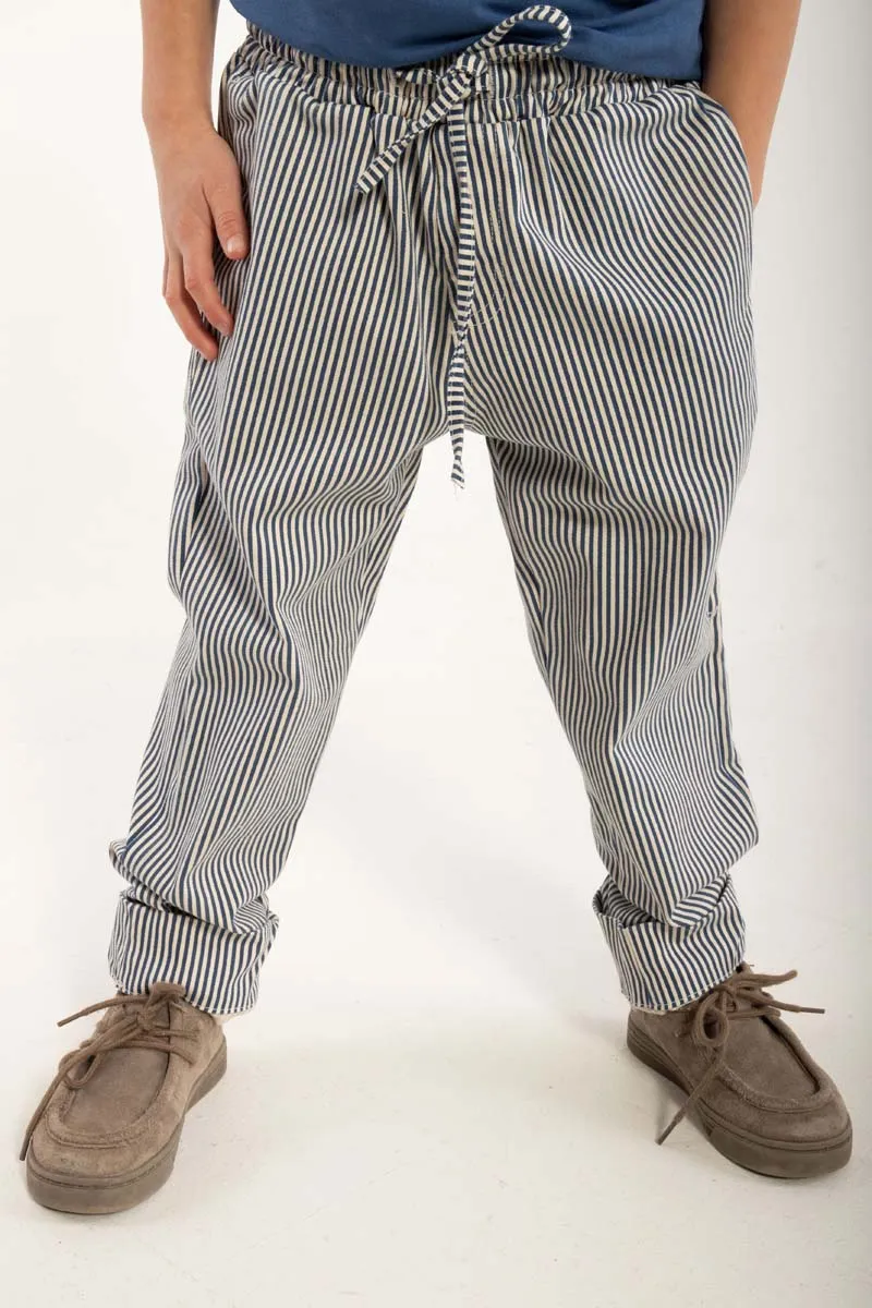 Danefrede Stretch Pants Dk Navy/Chalk