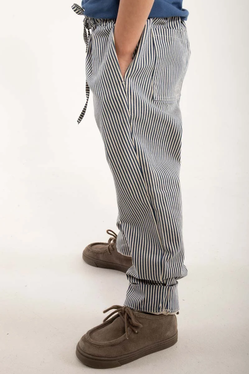 Danefrede Stretch Pants Dk Navy/Chalk