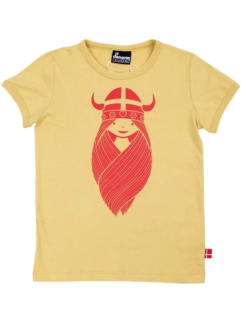 Danebasic SS Faded Yellow FREJA ( Summer red )