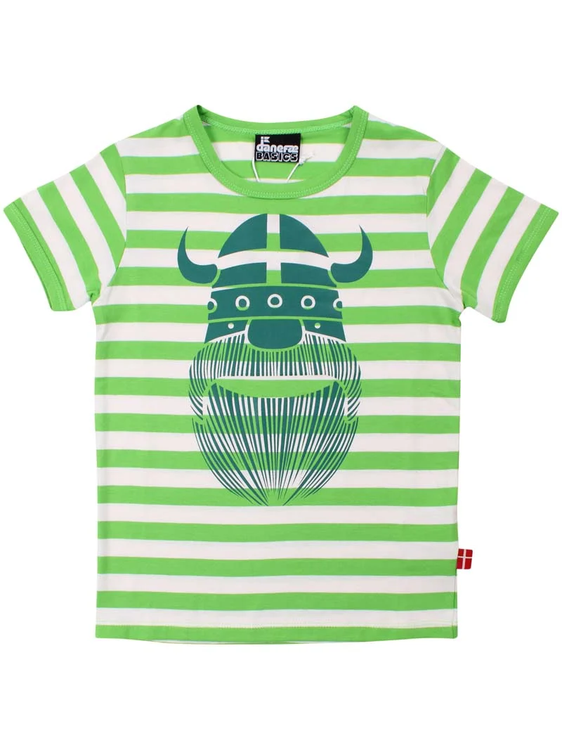 Danebasic SS Bright Green/Chalk ERIK