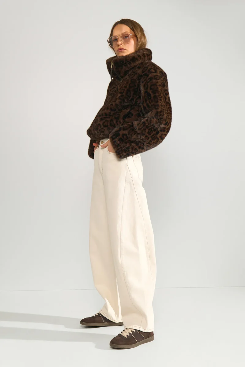 Übergangsjacke NUDEMI aus Kunstfell