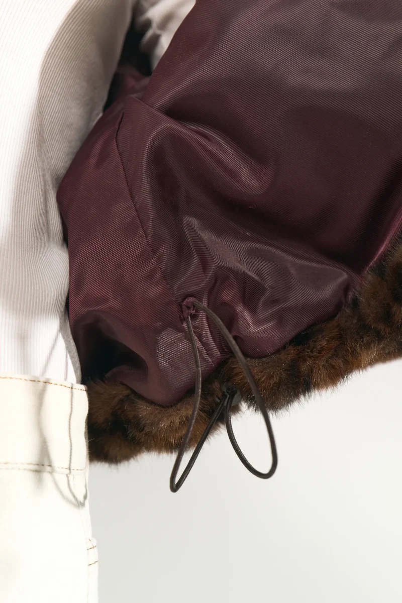 Übergangsjacke NUDEMI aus Kunstfell