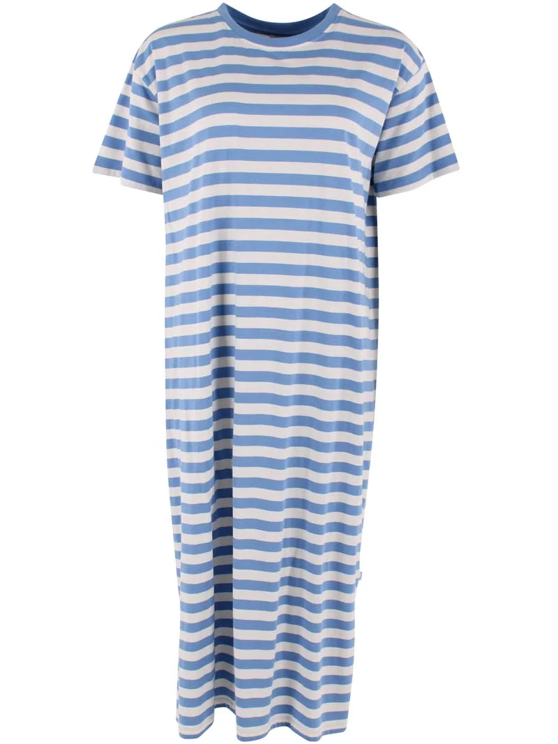 Danebasic Sweet Dress Waterblue/Chalk