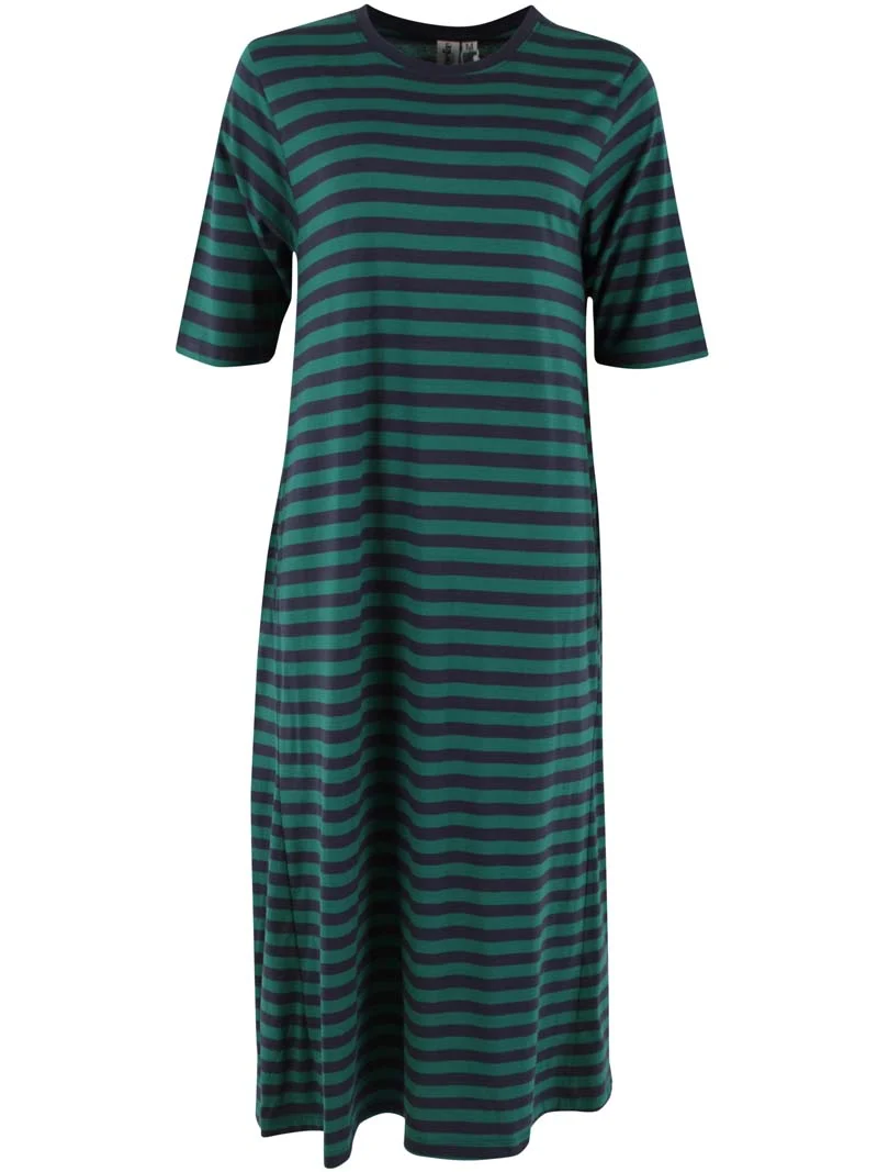 Danebasic Good News Dress Dk Navy/Verde
