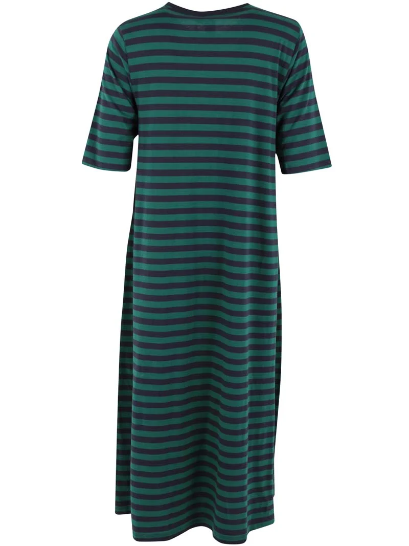 Danebasic Good News Dress Dk Navy/Verde