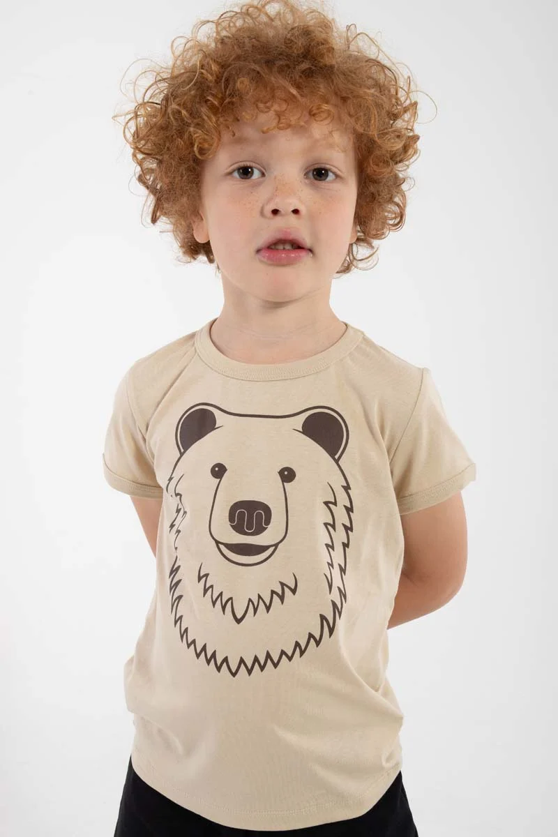 Dyrhide T Light Beige BRUN BJOERN