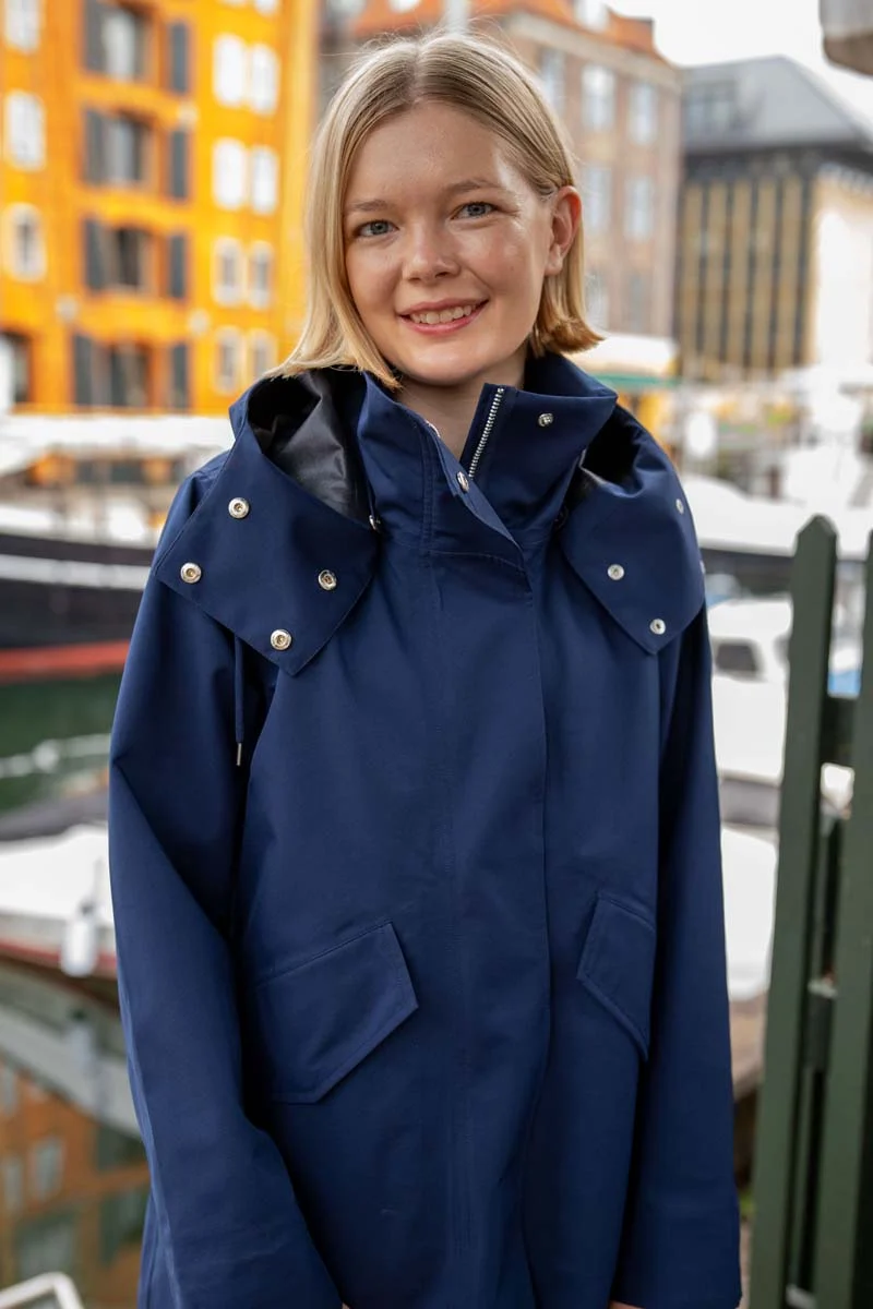 Danewest Wind Rain Parka Dk Navy