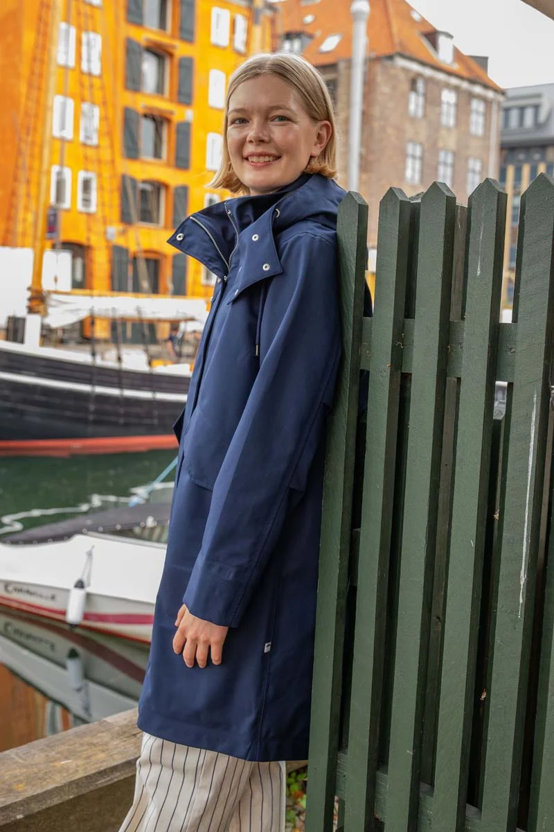 Danewest Wind Rain Parka Dk Navy