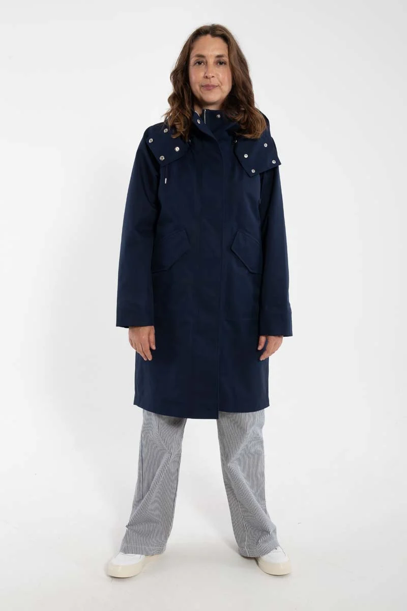 Danewest Wind Rain Parka Dk Navy