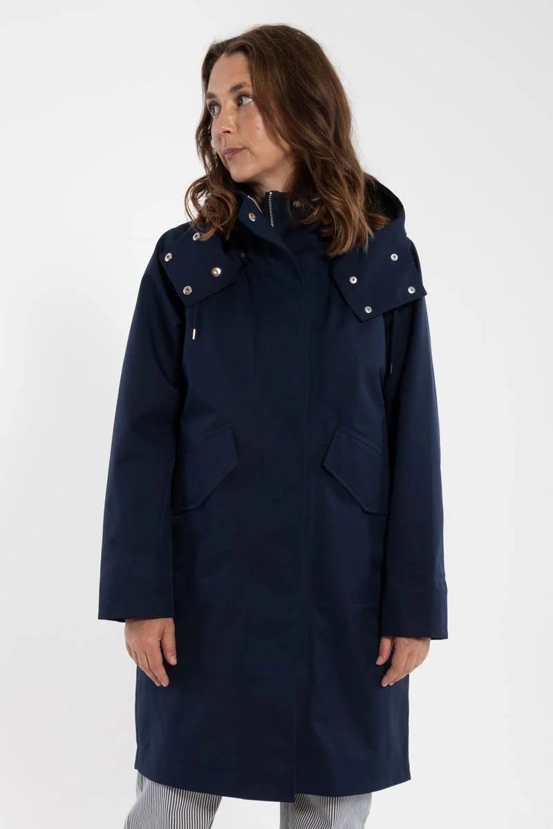 Danewest Wind Rain Parka Dk Navy