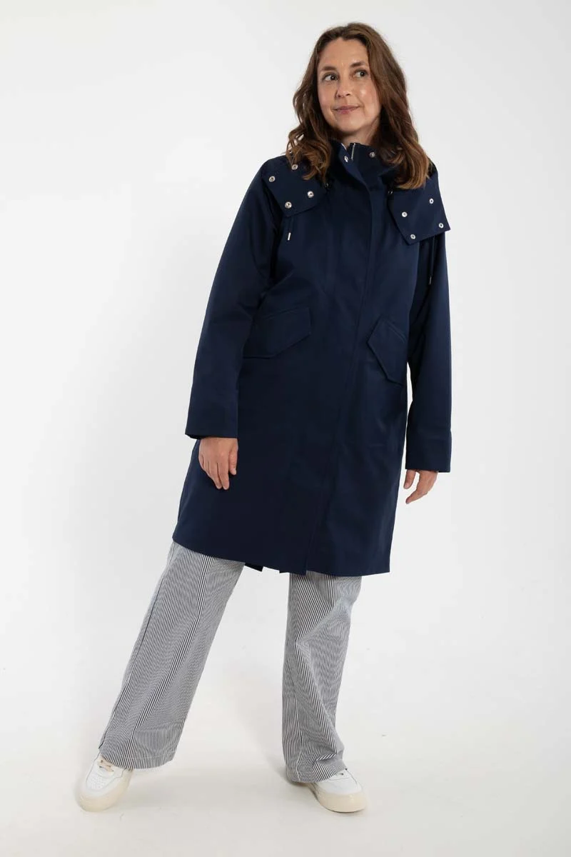 Danewest Wind Rain Parka Dk Navy