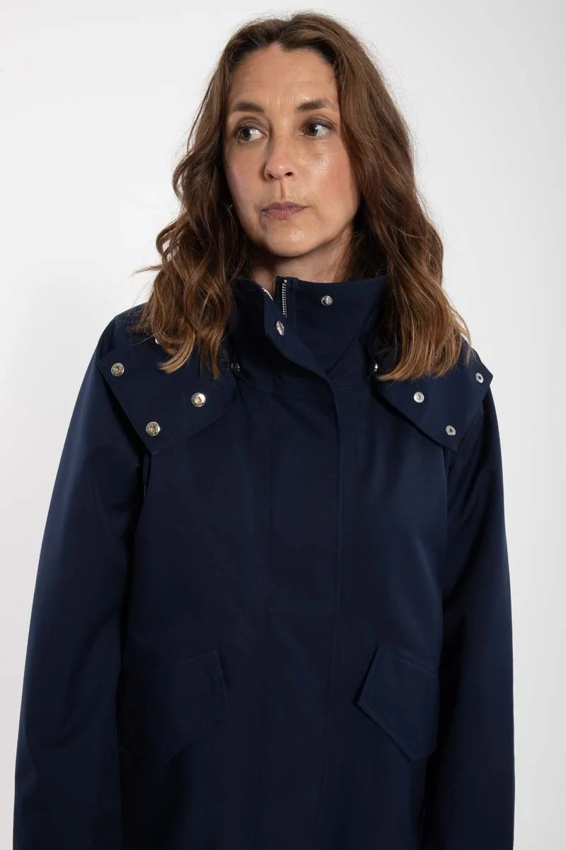 Danewest Wind Rain Parka Dk Navy