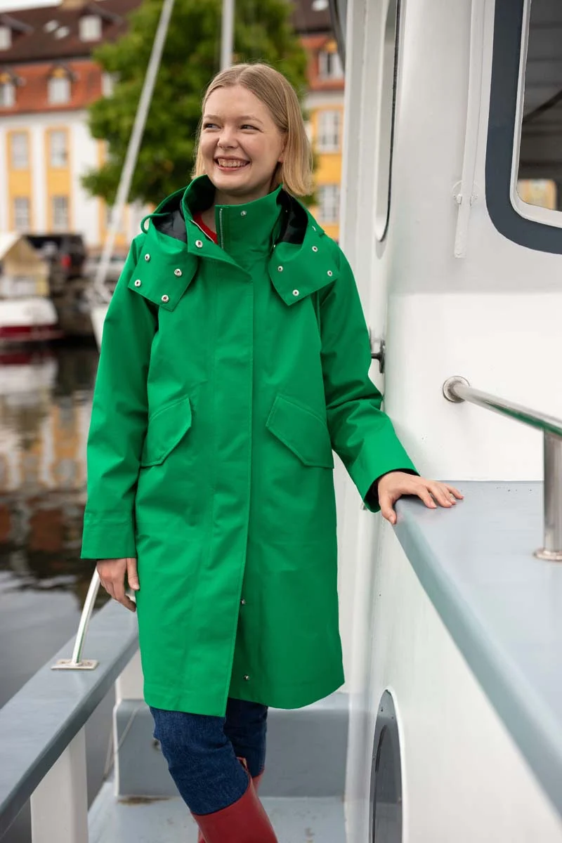 Danewest Wind Rain Parka Green