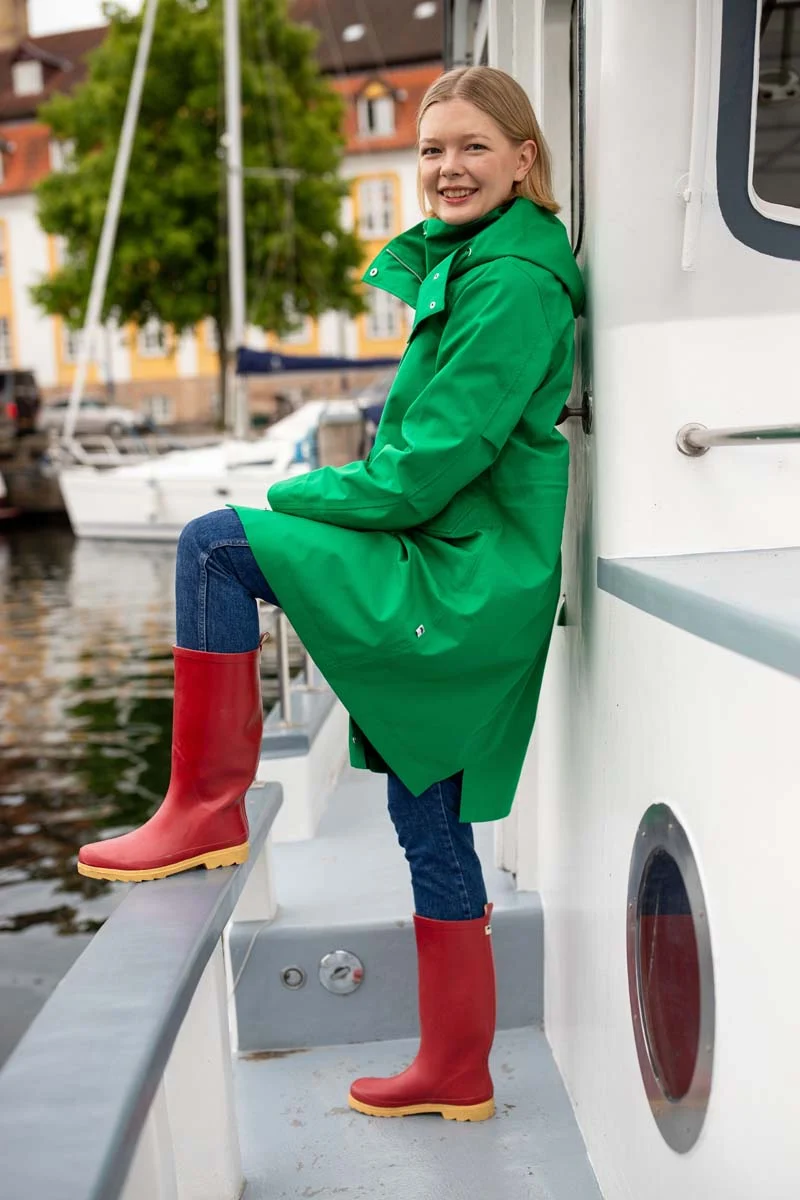 Danewest Wind Rain Parka Green