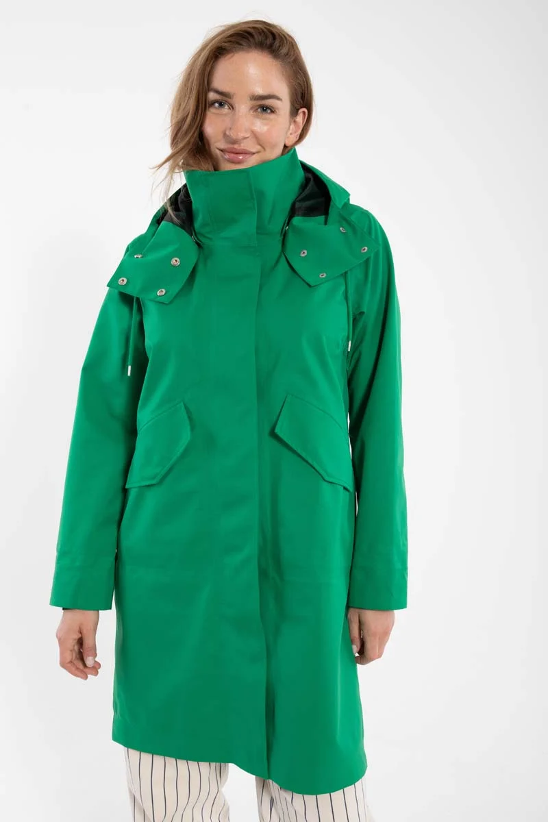 Danewest Wind Rain Parka Green