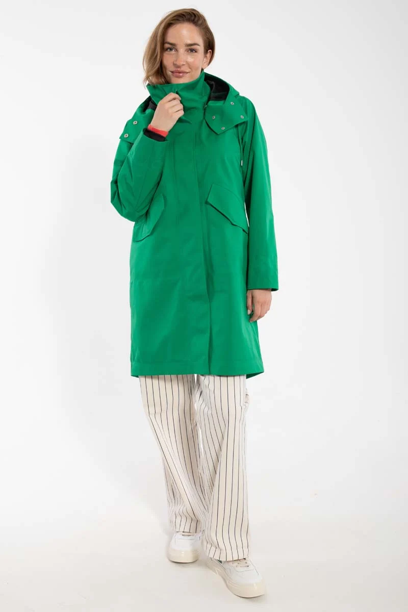 Danewest Wind Rain Parka Green