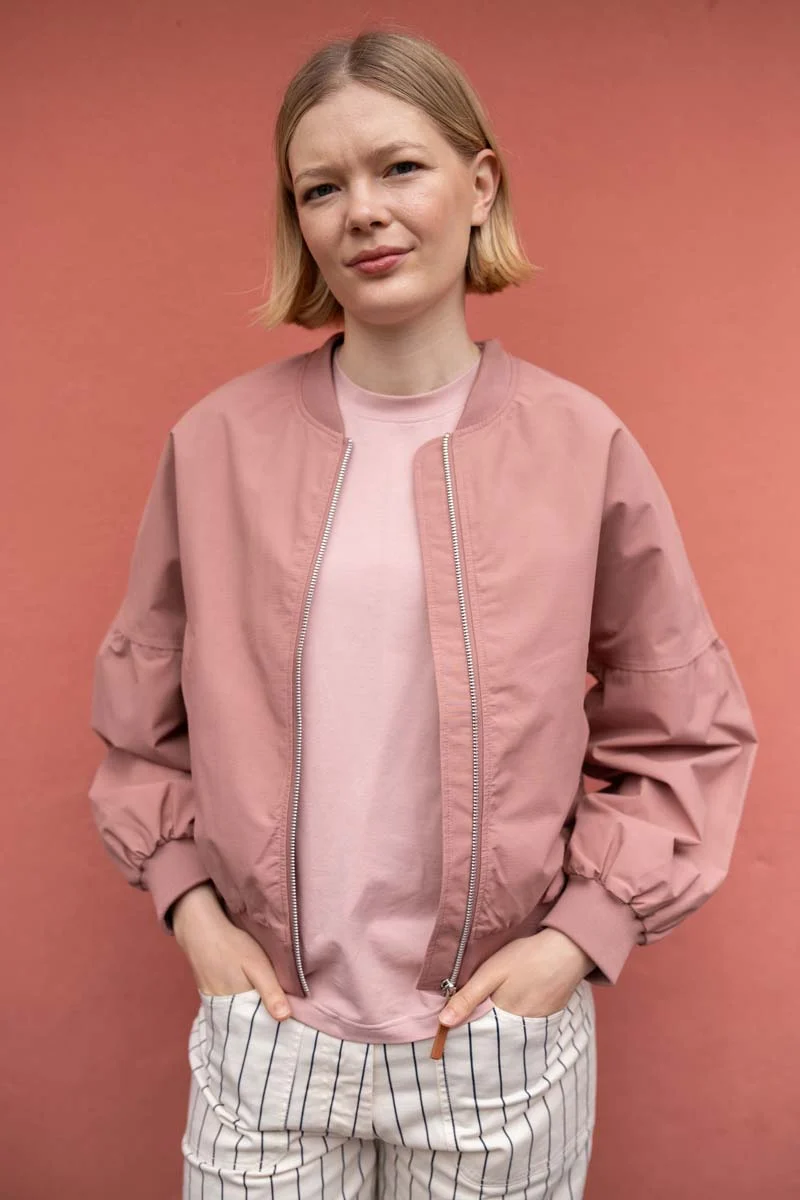 Danefairytale Midseason Jacket Dk Rose Beige