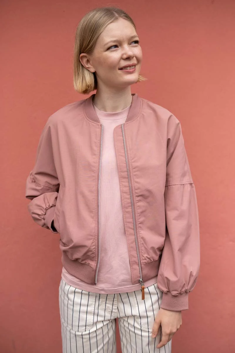 Danefairytale Midseason Jacket Dk Rose Beige