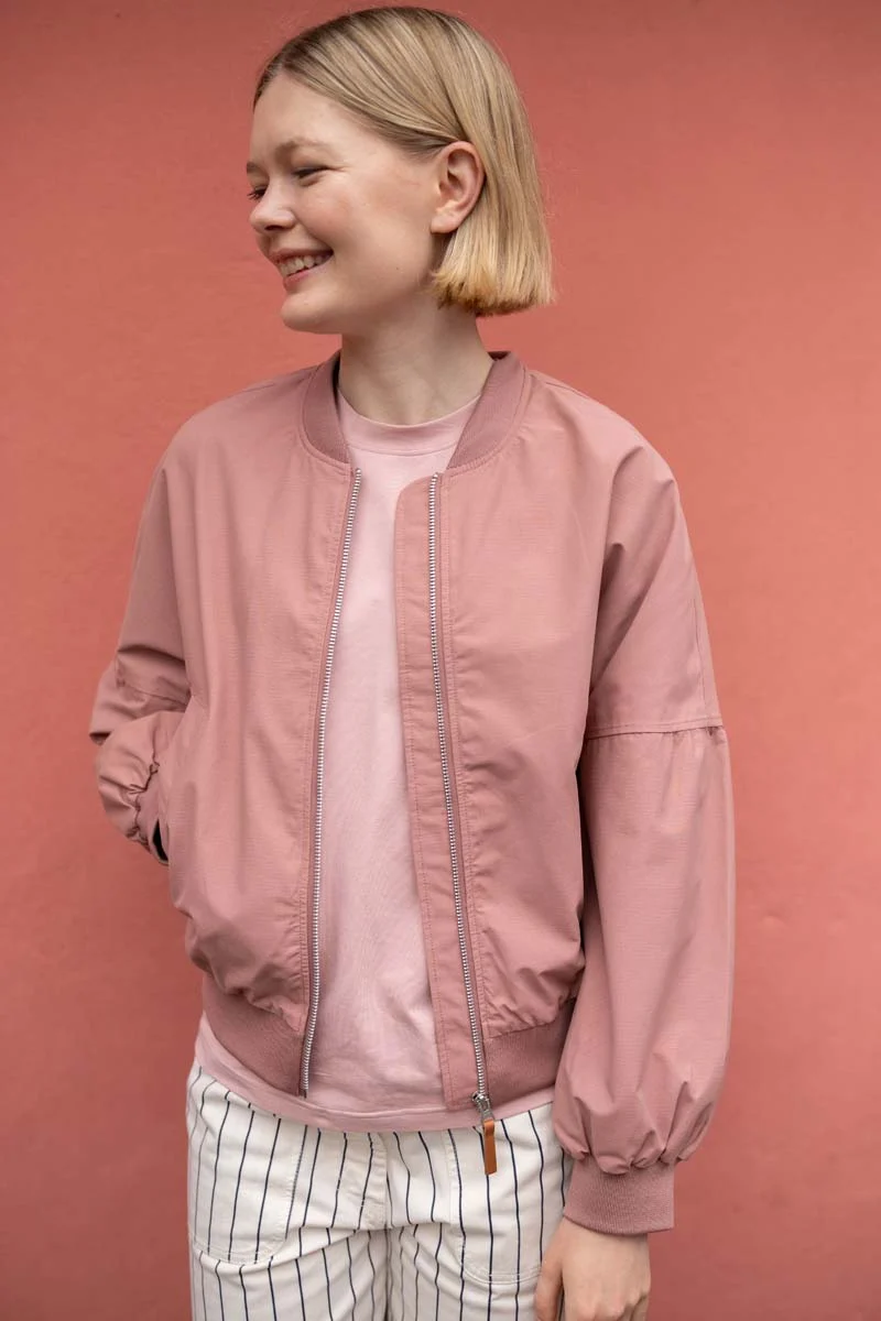 Danefairytale Midseason Jacket Dk Rose Beige